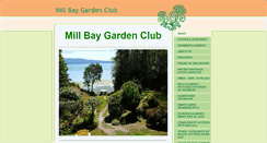 Desktop Screenshot of millbaygardenclub.com